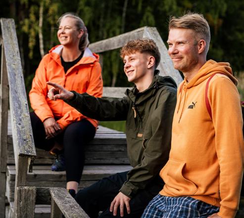 Nuoret Malonsaaren sillalla